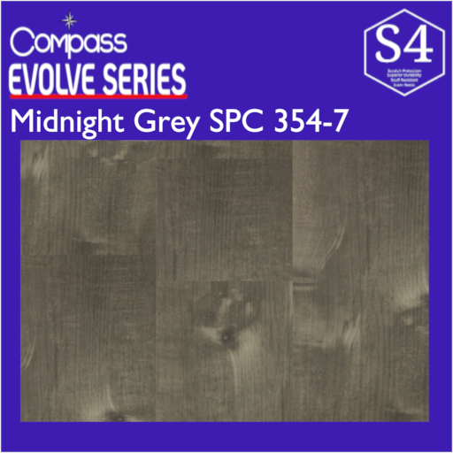 Midnight Grey Compass SPC | $2.39/sq.ft